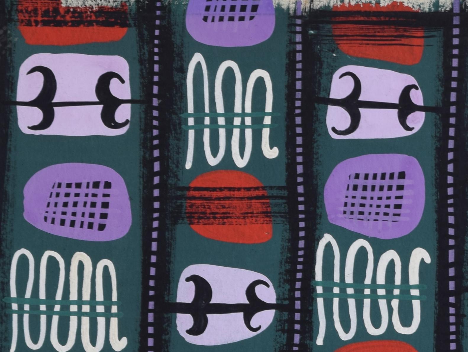 20th century fabric design by Raymond Weston Loughborough College of Art 1