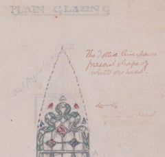 Vetrata della chiesa di Chelford disegnata da Reginald Hallward