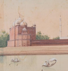 Taj Mahal, India watercolour