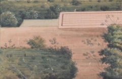 Akbar's Tomb, Agra, India watercolour