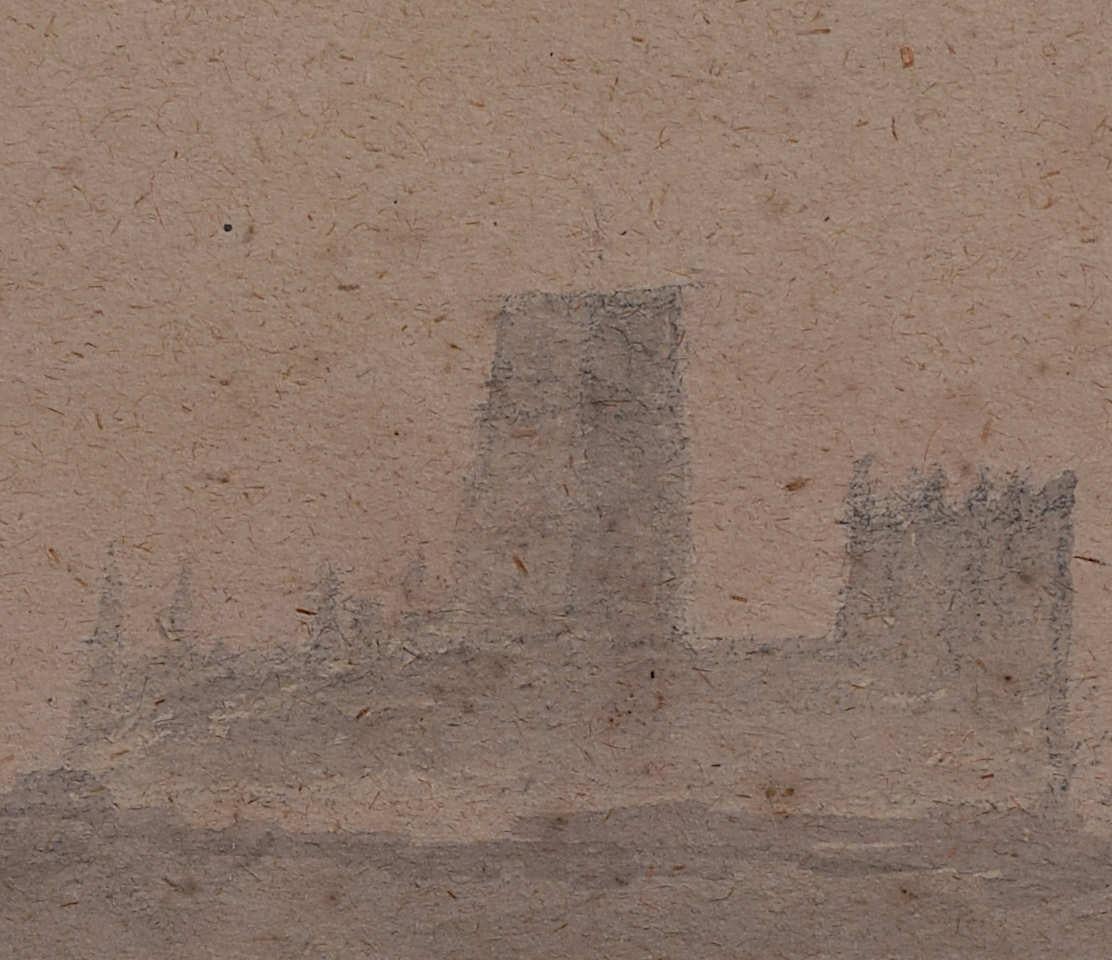 Panoramic view across Durham with Durham Cathedral by Sir Albert Richardson PRA For Sale 1