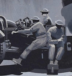 Second World War painting, Anti-Aircraft Battery