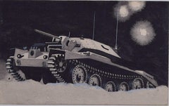 Quadro Swillbin della Seconda Guerra Mondiale, carro armato britannico A. Valentin