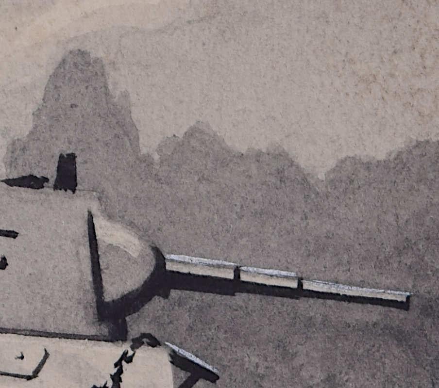 Swillbin-Gemälde aus dem Zweiten Weltkrieg, Sowjetische T-34/76 (Realismus), Art, von Vivian Bewick