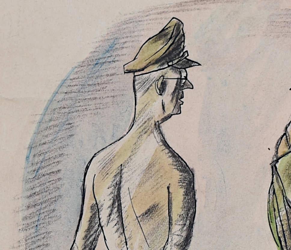 The Voice of Authority (La voix de l'autorité) - dessin de Cecil Keeling en vente 2