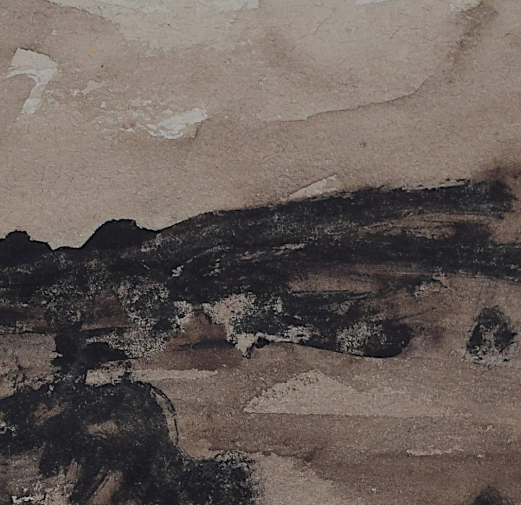 Countryside View, watercolour by George Bissill For Sale 4