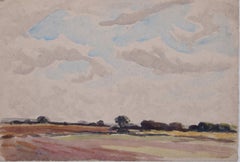 George Bissill, aquarelle de paysage