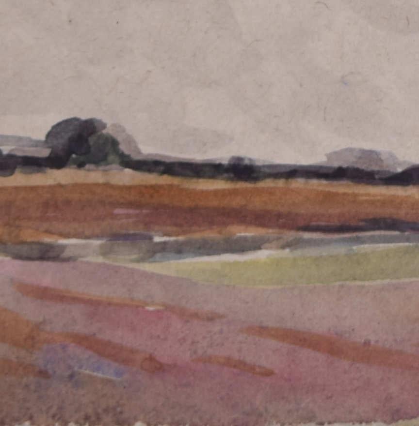 George Bissill, landscape watercolour For Sale 1