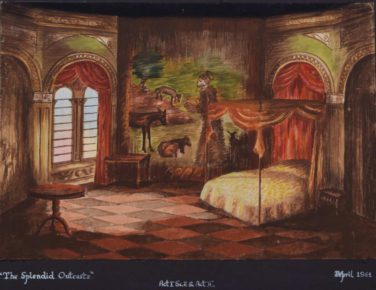 « The Splendid Outcast », dessins de scène de Rosemary Anne Sisson - Réalisme Art par Rosemary Anne Sisson 