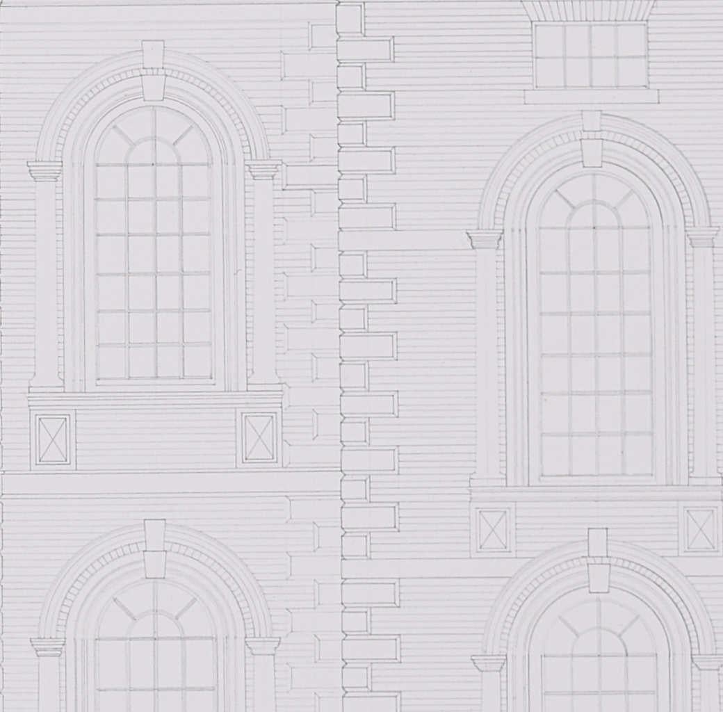 The Old Bluecoat School, dibujo a lápiz de M R A Hollis en venta 4