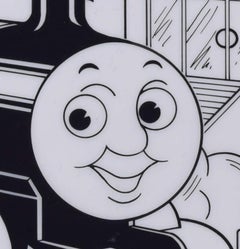 Thomas the Tank Engine at Wellsworth Station, illustrazioni originali a inchiostro su cellula