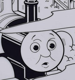 Thomas the Tank Engine, 'Seeing Signals', original ink on cell illustrations