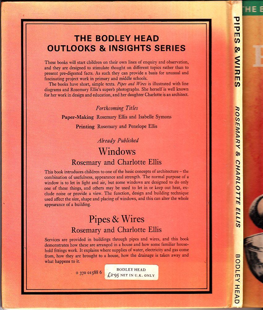 From a series of similar photographs, to see the others scroll down to 'see all from seller'.

Rosemary Ellis (1910-1938)
Pipes VII
Original proof photograph for 'Pipes and Wires' in the Outlooks and Insights series published by Bodley Head, by