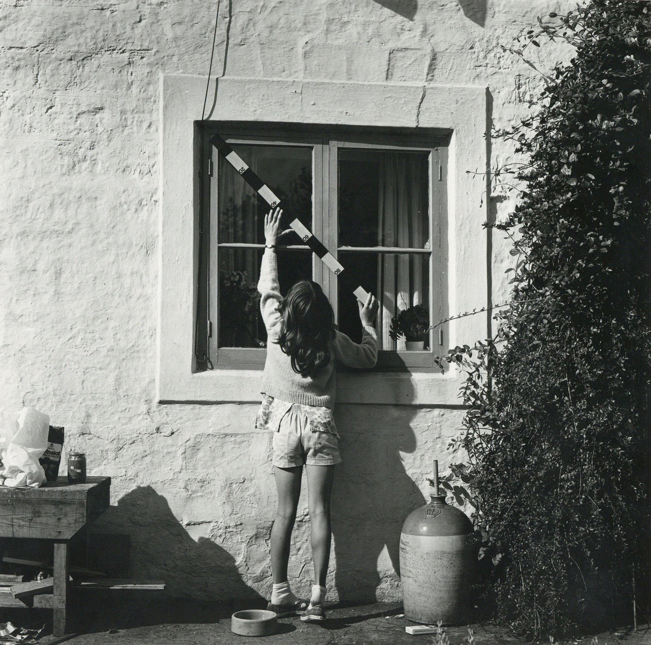 Rosemary Ellis Windows VII Silber Gelatines Fotodruck Mid Century House
