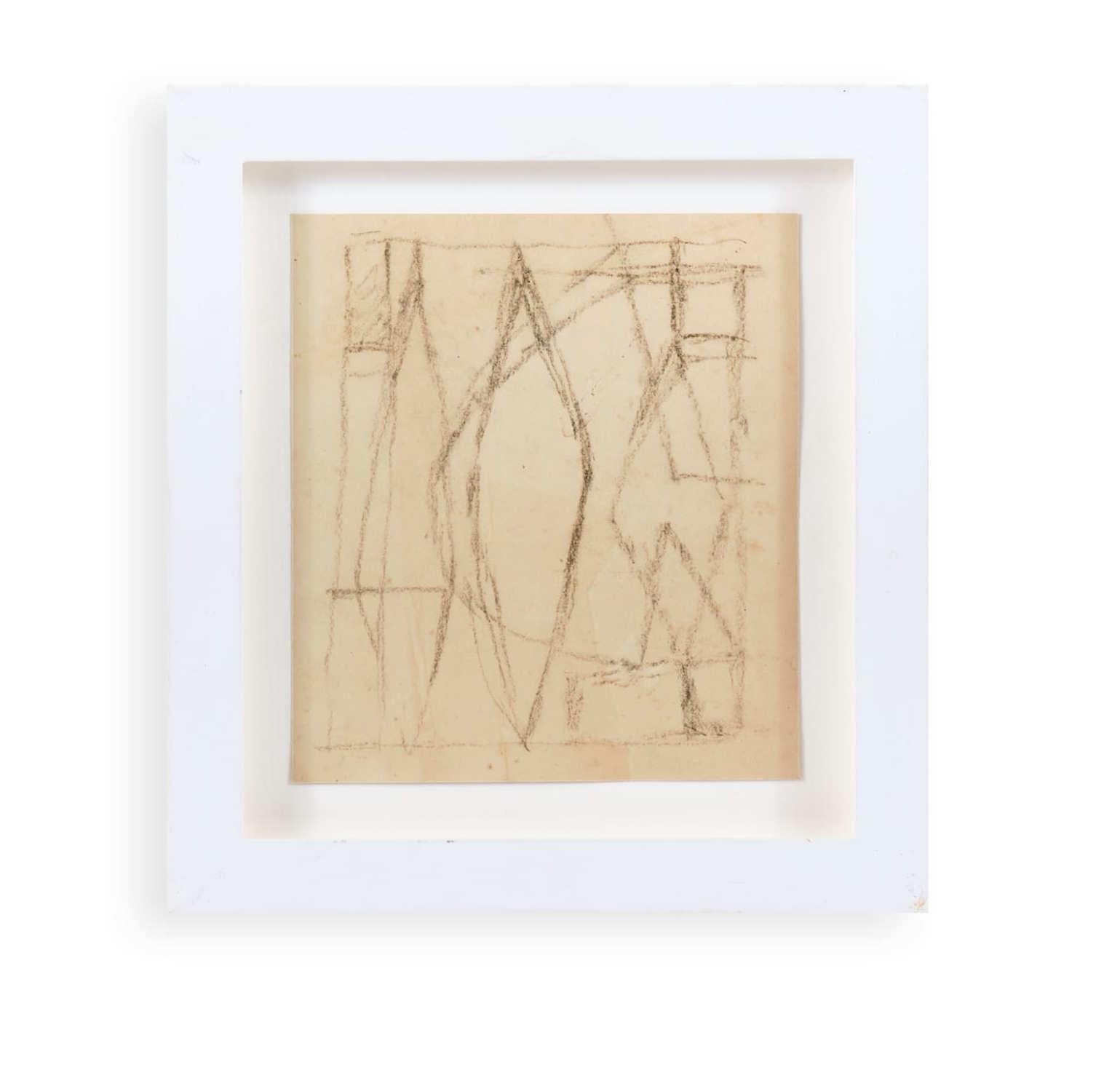 Abstrakte Zeichnung von Mid-Century Modern British Art von Clifford Ellis im Angebot 1