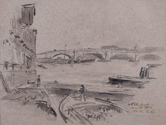 Modern Landscape Drawings and Watercolours