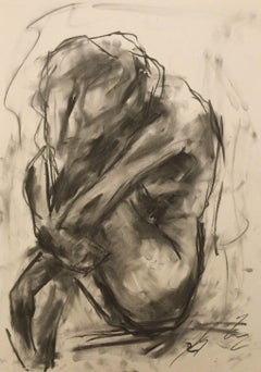 Dove, Drawing, Charcoal on Paper
