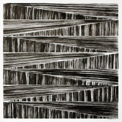abstractions progressistes - 3, dessin, stylo et encre sur papier