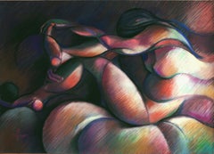 Julia - 19-11-19, Dibujo, Pasteles sobre papel