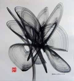 Brush Dance Series No. 21, Drawing, Pen & Ink on Paper