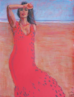 Silhouettes. Tarifa 1, Drawing, Pastels on Paper