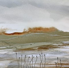 Marshland, Painting, Watercolor on Watercolor Paper