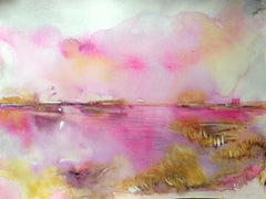 Valentine Bay, Gemälde, Aquarell auf Papier