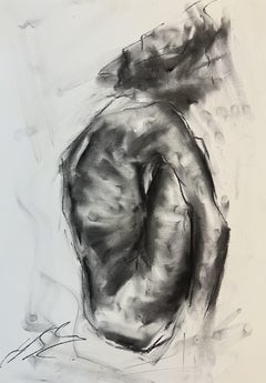 Fall Apart, Drawing, Charcoal on Paper
