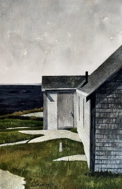 North Atlantic, Painting, Watercolor on Watercolor Paper