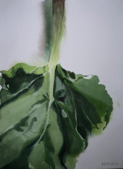 Leaf #3, Painting, Watercolor on Paper