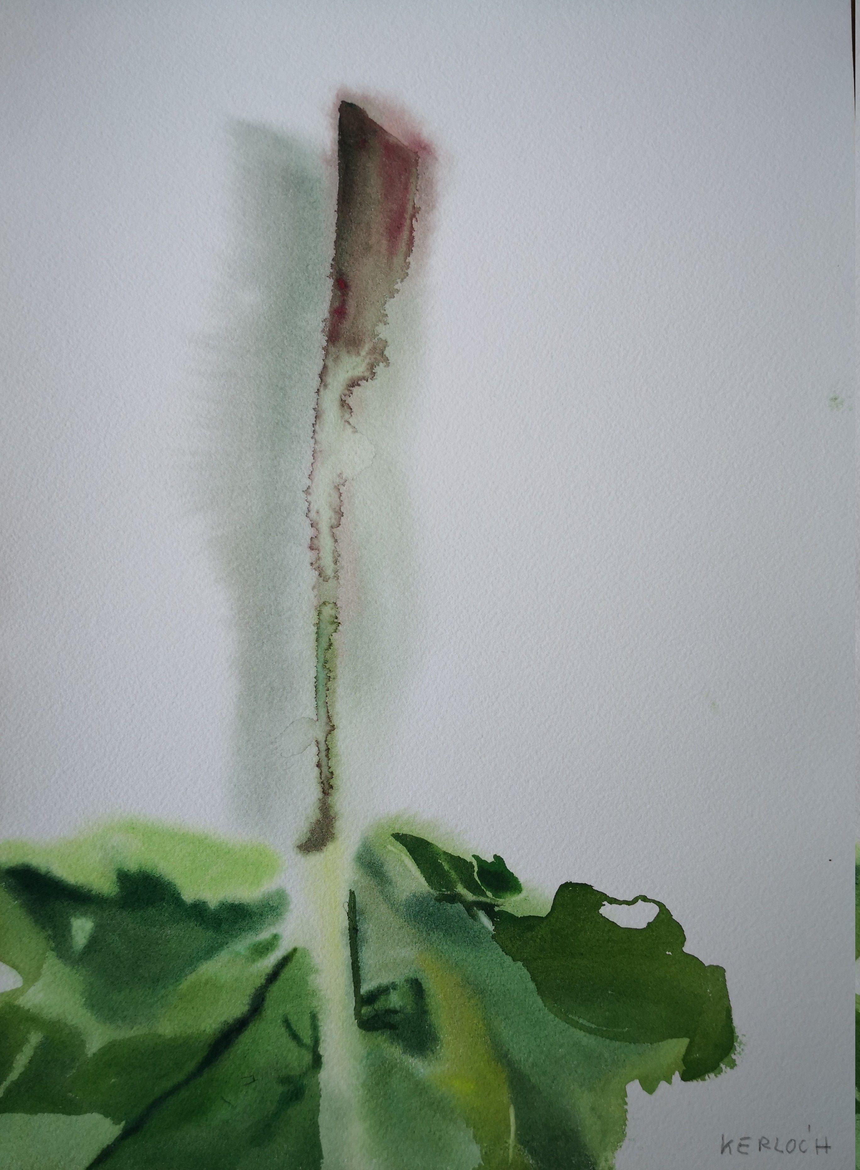 Hoja nº 2, Pintura, Acuarela sobre papel