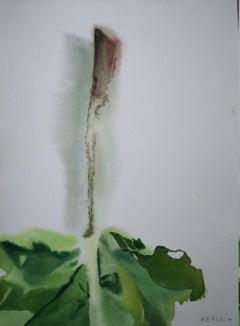 Leaf #2, Painting, Watercolor on Paper