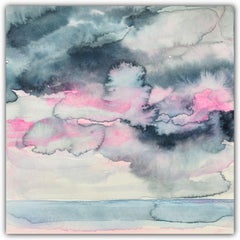 Tormentas de ayer, Pintura, Acuarela sobre papel