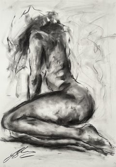 Forever, Drawing, Charcoal on Paper