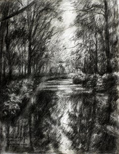 Park Hoog Oostduin â€“ 14-09-22, Drawing, Pencil/Colored Pencil on Paper