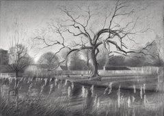 Buitengoed Leeuwenbergh â€“ 25-03-21, Drawing, Pencil/Colored Pencil on Paper
