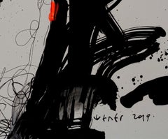 Femme 5, dessin, stylo et encre sur papier