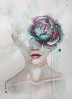 Beautiful pain, Painting, Watercolor on Watercolor Paper