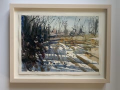Winter Patterns, Painting, Watercolor on Paper