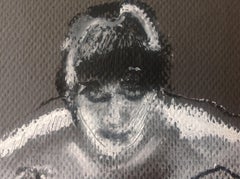 Estiramiento, Dibujo, Pasteles sobre papel
