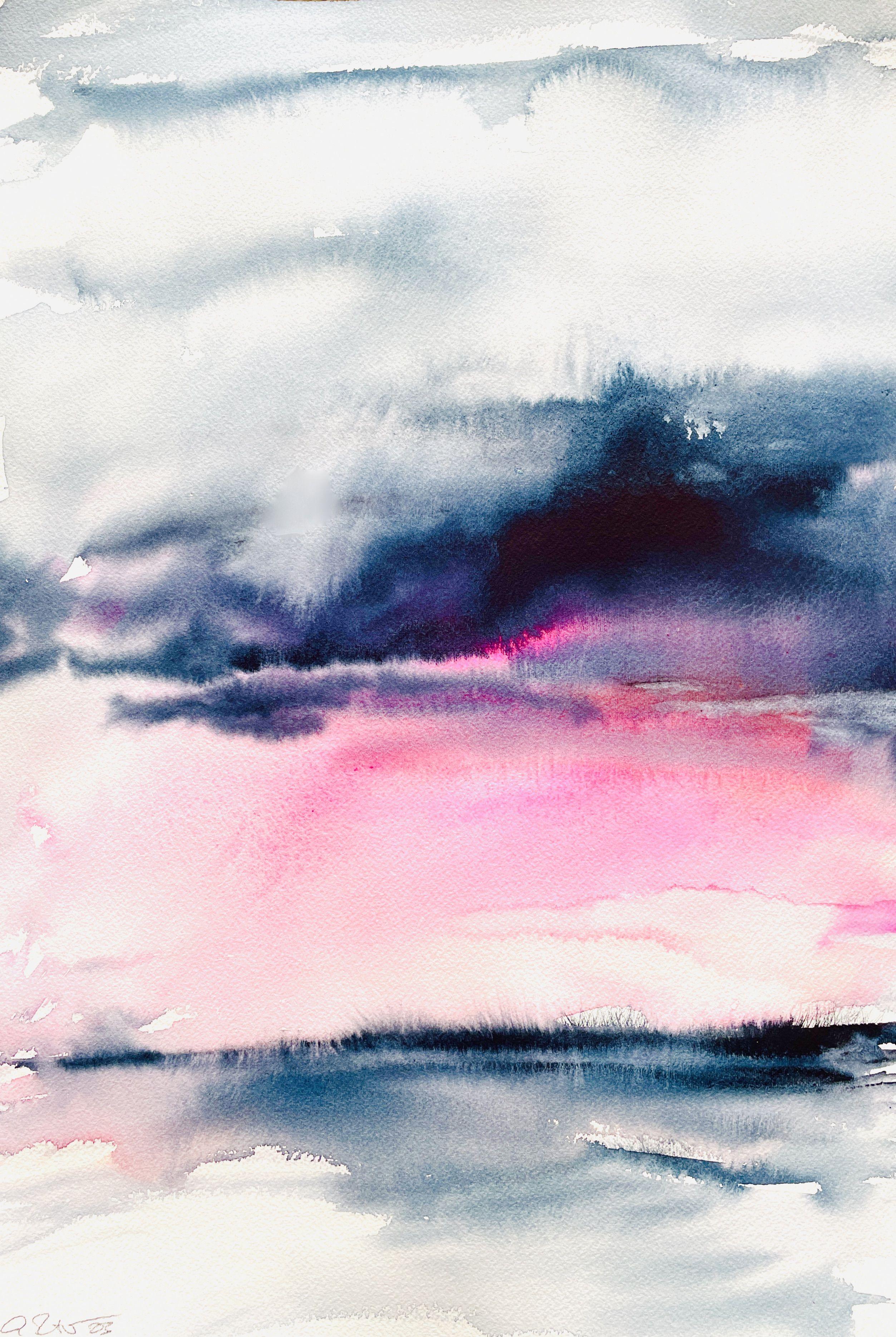 Meet Me In The Land Of Faded Dreams, Painting, Watercolor on Paper - Art by Gesa Reuter