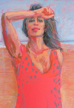 Silhouettes. Tarifa 1, dessin, pastels sur papier