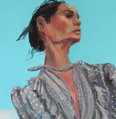 Sagome. Grace, Disegno, Pastelli su carta