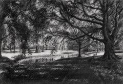 Park Arentsburgh â€“ 20-04-23, Drawing, Pencil/Colored Pencil on Paper