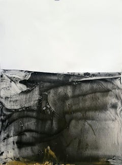 landscape B/W, Drawing, Charcoal on Paper