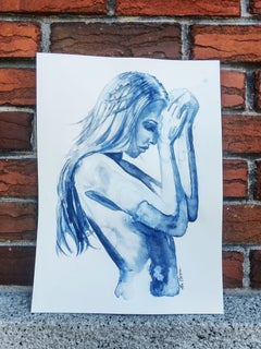 Am I really healing?, Painting, Watercolor on Watercolor Paper