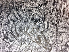 panoply, Drawing, Pen & Ink on Watercolor Paper