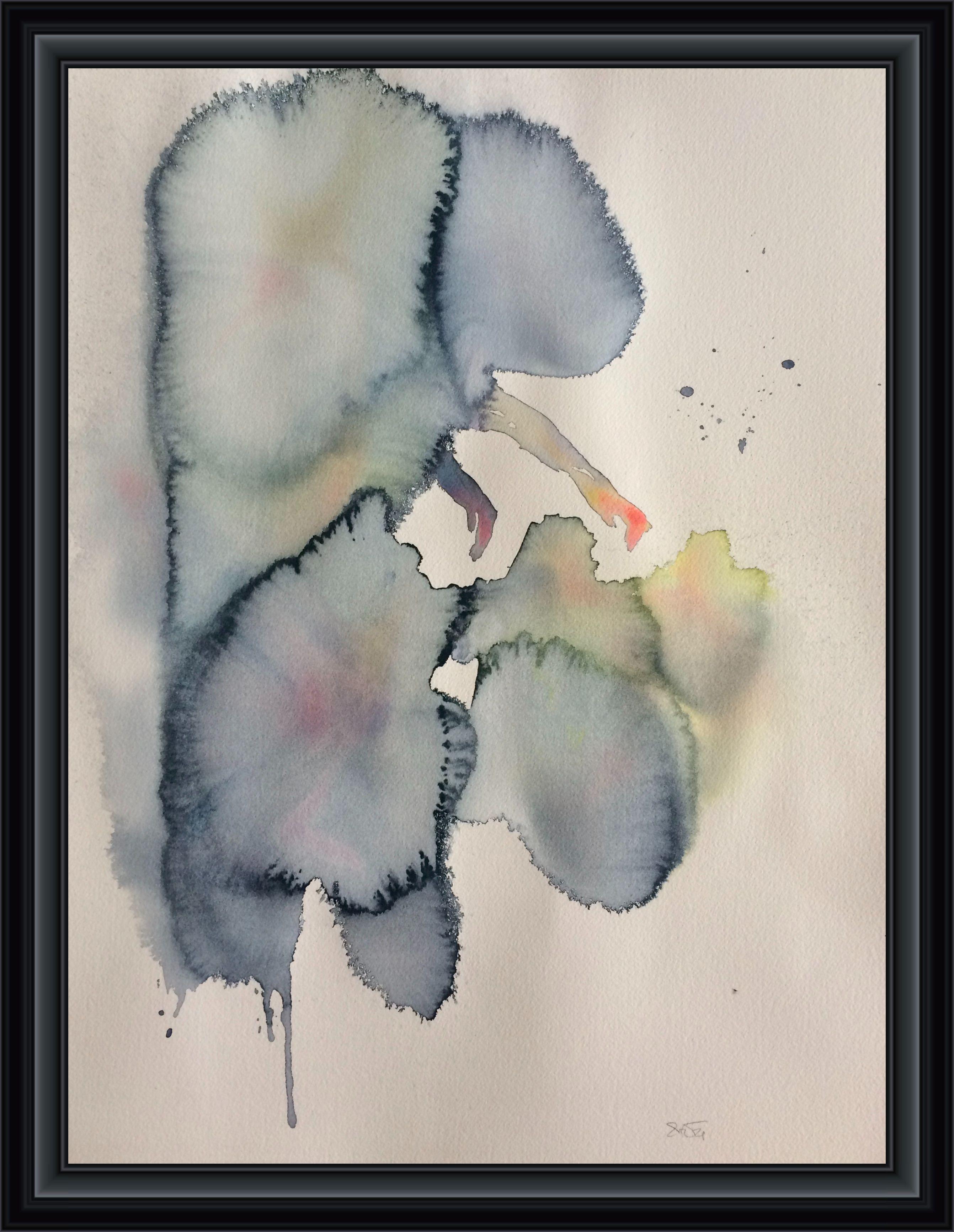 Intentando escapar, Pintura, Acuarela sobre papel de acuarela en venta 1