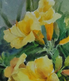 Flower 11, Painting, Watercolor on Watercolor Paper