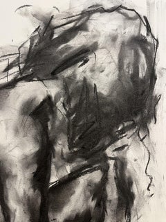 Cura, Disegno, Carboncino su carta